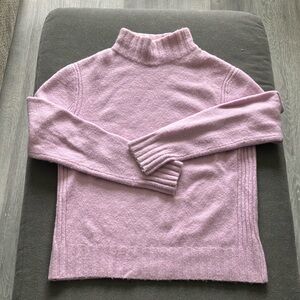 Last Chance! Women's Point Sur Lilac Merino Wool Sweater